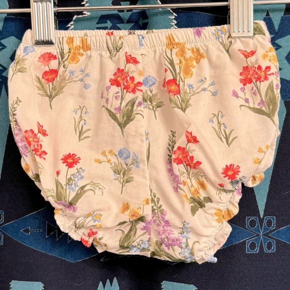 JANIE AND JACK Floral Bubble Sleeve Dress & Bloomer Set - Picture 13 of 15